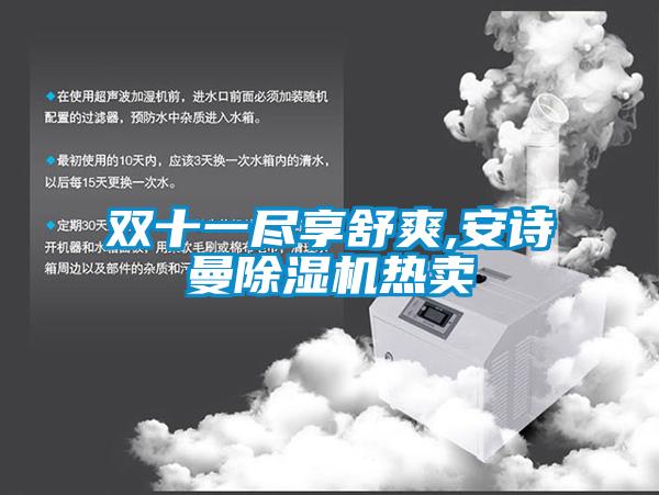 双十一尽享舒爽,安诗曼除湿机热卖