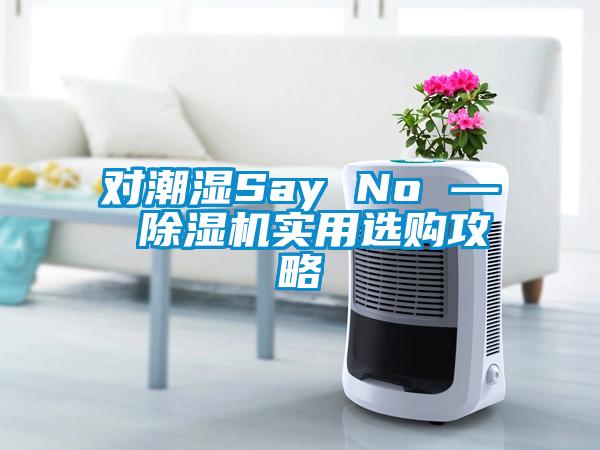 对潮湿Say No — 除湿机实用选购攻略