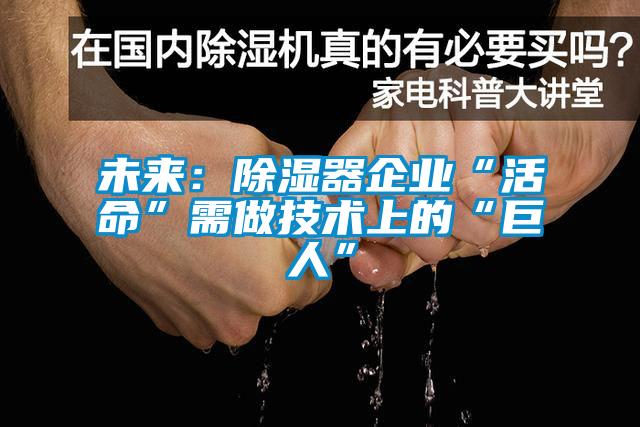 未来：除湿器企业“活命”需做技术上的“巨人”