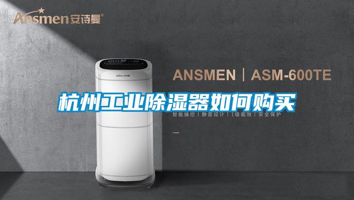 杭州工业除湿器如何购买