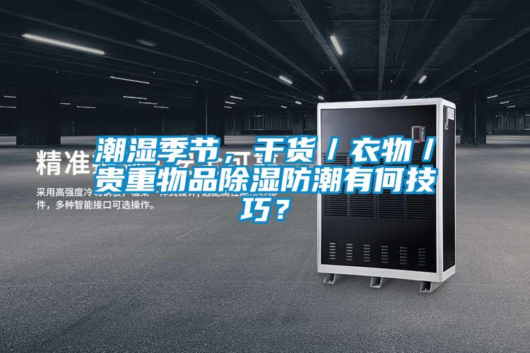 潮湿季节，干货／衣物／贵重物品除湿防潮有何技巧？