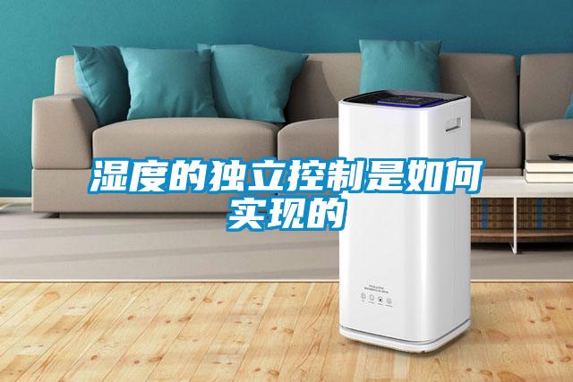 湿度的独立控制是如何实现的