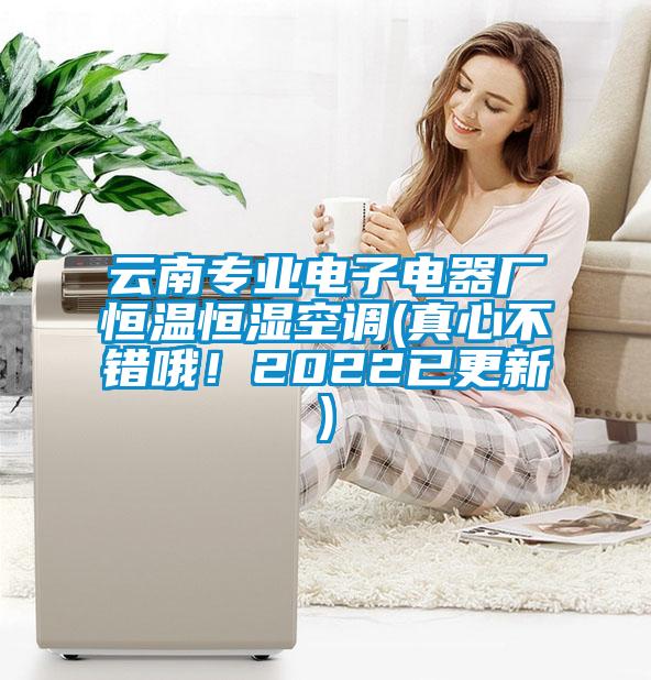 云南专业电子电器厂恒温恒湿空调(真心不错哦！2022已更新)