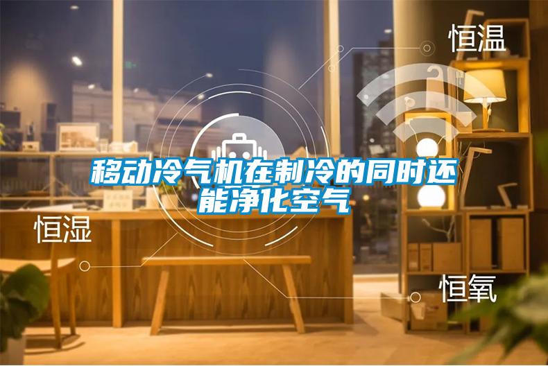 移动冷气机在制冷的同时还能净化空气