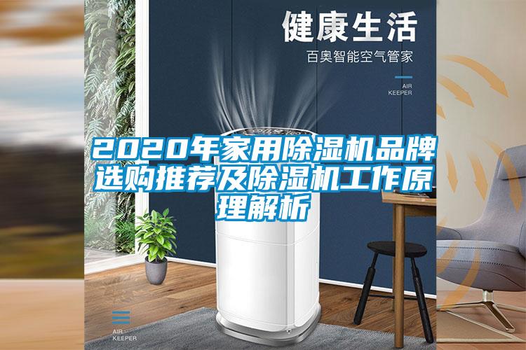 2020年家用除湿机品牌选购推荐及除湿机工作原理解析