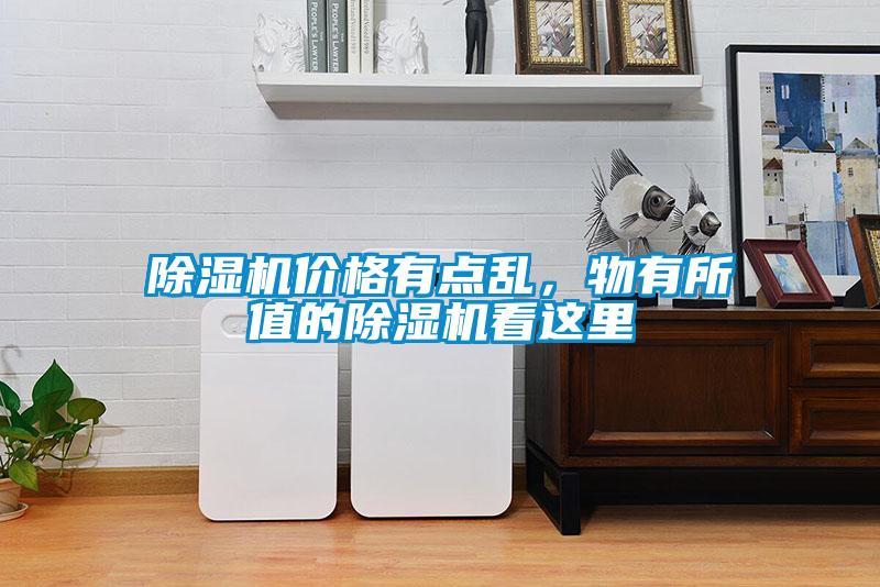 除湿机价格有点乱，物有所值的除湿机看这里