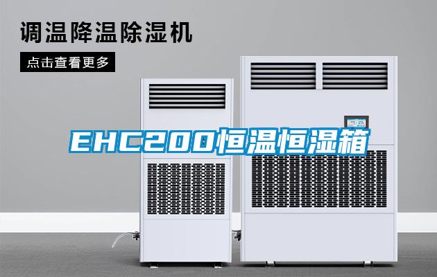 EHC200恒温恒湿箱