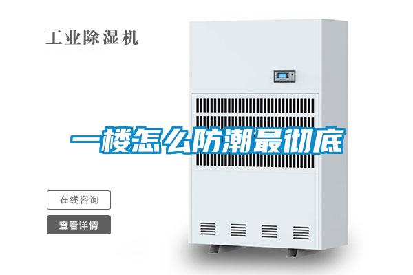 一楼怎么防潮最彻底