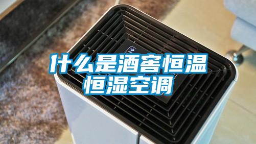 什么是酒窖恒温恒湿空调