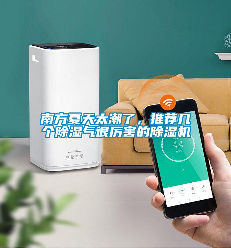 南方夏天太潮了，推荐几个除湿气很厉害的除湿机