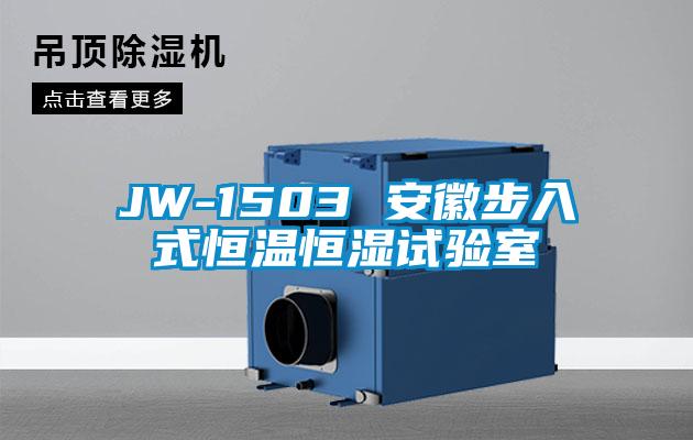 JW-1503 安徽步入式恒温恒湿试验室