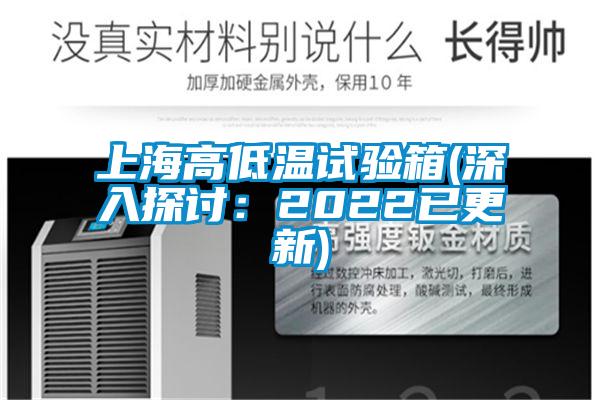 上海高低温试验箱(深入探讨：2022已更新)