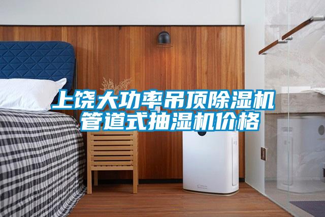 上饶大功率吊顶除湿机 管道式抽湿机价格