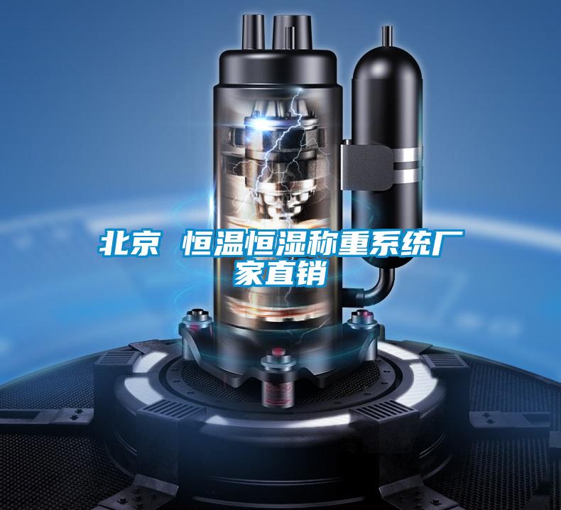 北京 恒温恒湿称重系统厂家直销