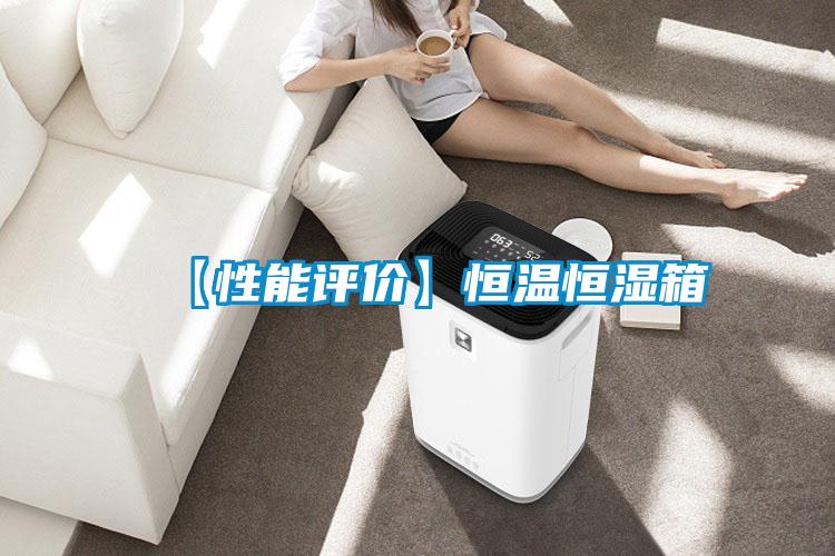 【性能评价】恒温恒湿箱