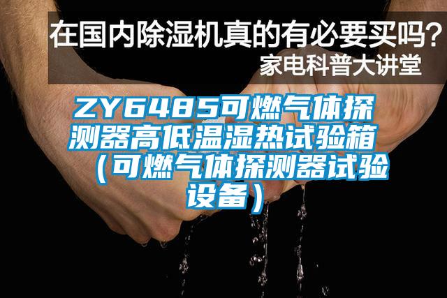 ZY6485可燃气体探测器高低温湿热试验箱(可燃气体探测器试验设备)