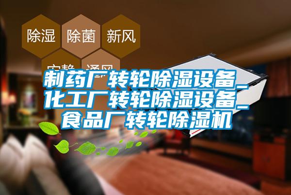 制药厂转轮除湿设备_化工厂转轮除湿设备_食品厂转轮除湿机