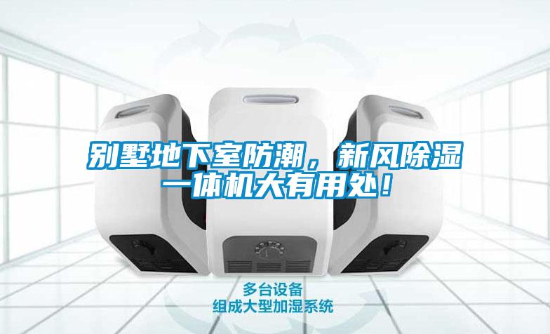 别墅地下室防潮，新风除湿一体机大有用处！