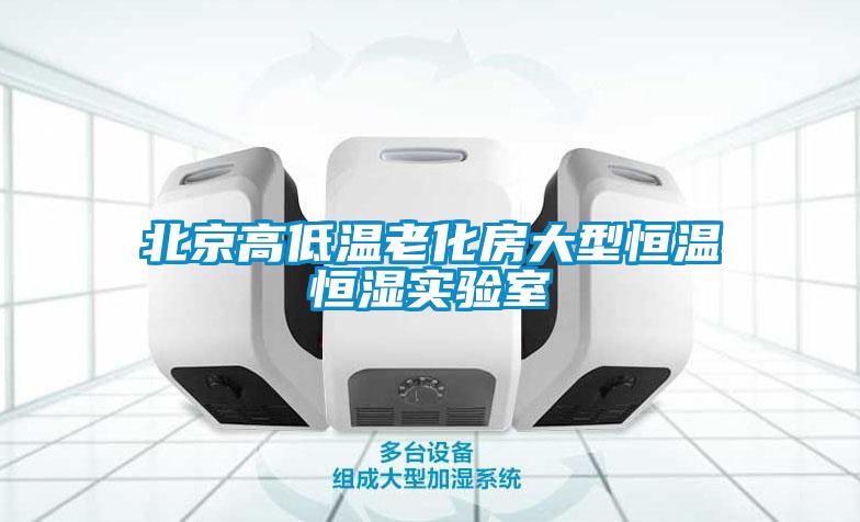 北京高低温老化房大型恒温恒湿实验室
