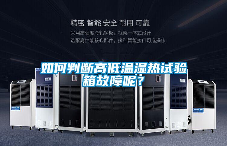 如何判断高低温湿热试验箱故障呢？