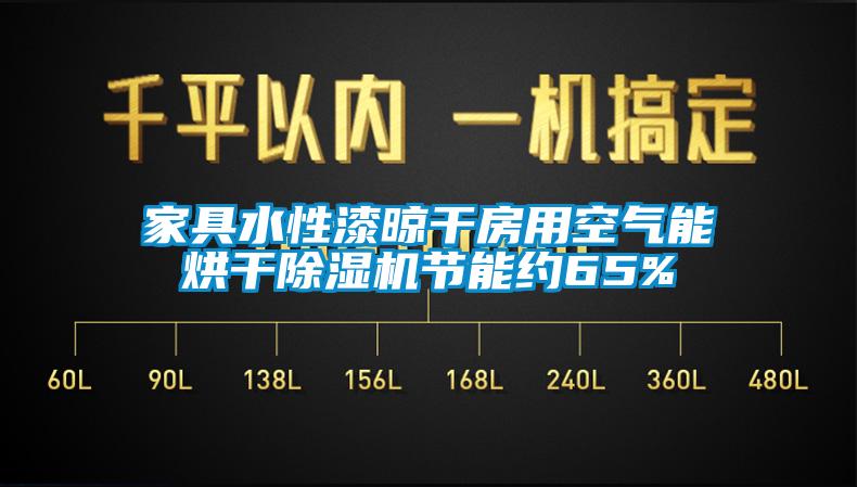 家具水性漆晾干房用空气能烘干除湿机节能约65%