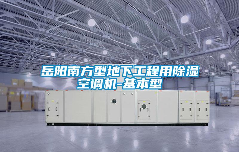 岳阳南方型地下工程用除湿空调机-基本型