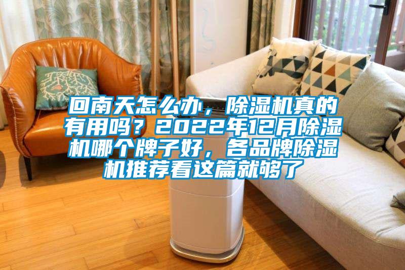 回南天怎么办，除湿机真的有用吗？2022年12月除湿机哪个牌子好，各品牌除湿机推荐看这篇就够了