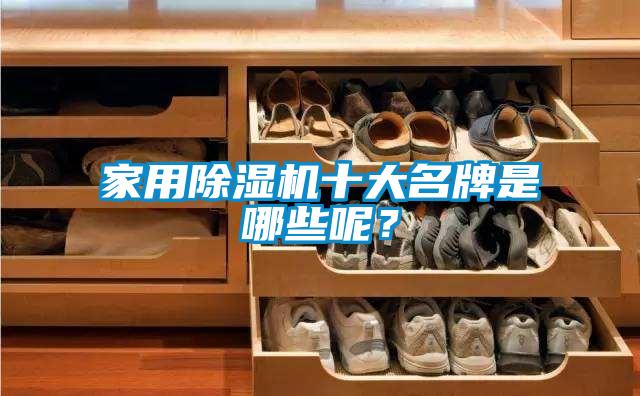 家用除湿机十大名牌是哪些呢？