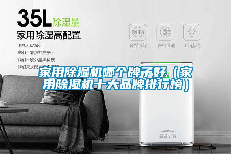 家用除湿机哪个牌子好（家用除湿机十大品牌排行榜）