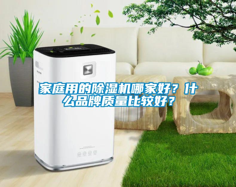 家庭用的除湿机哪家好？什么品牌质量比较好？