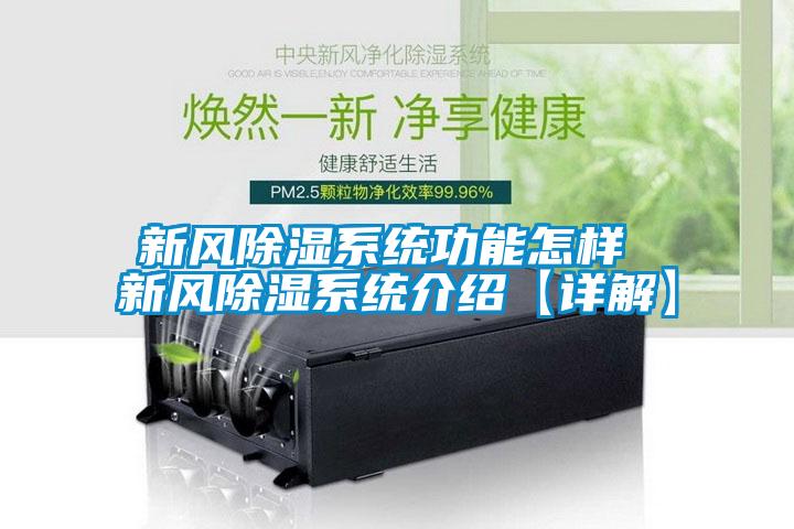 新风除湿系统功能怎样 新风除湿系统介绍【详解】