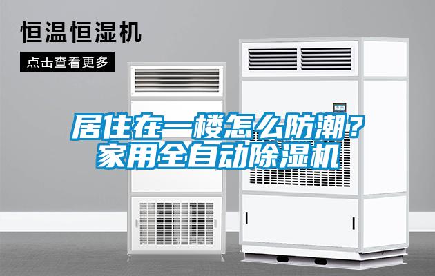 居住在一楼怎么防潮？家用全自动除湿机