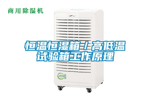 恒温恒湿箱／高低温试验箱工作原理