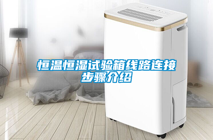恒温恒湿试验箱线路连接步骤介绍