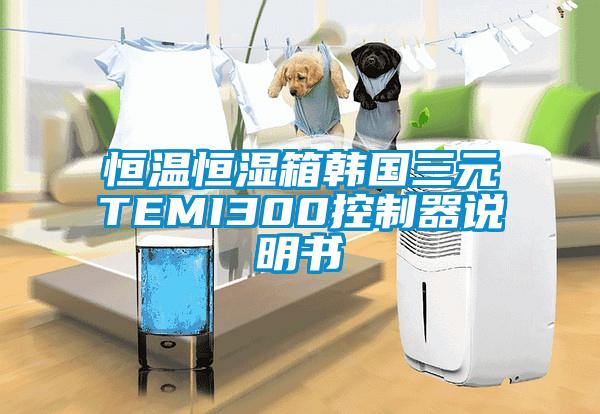 恒温恒湿箱韩国三元TEMI300控制器说明书