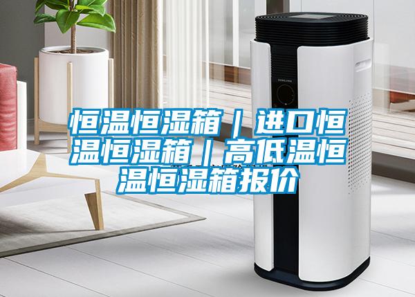 恒温恒湿箱｜进口恒温恒湿箱｜高低温恒温恒湿箱报价