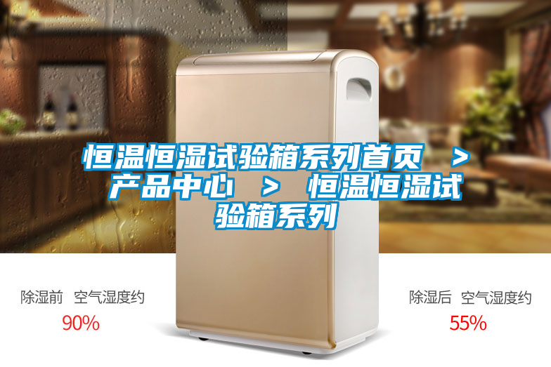 恒温恒湿试验箱系列首页 ＞ 产品中心 ＞ 恒温恒湿试验箱系列