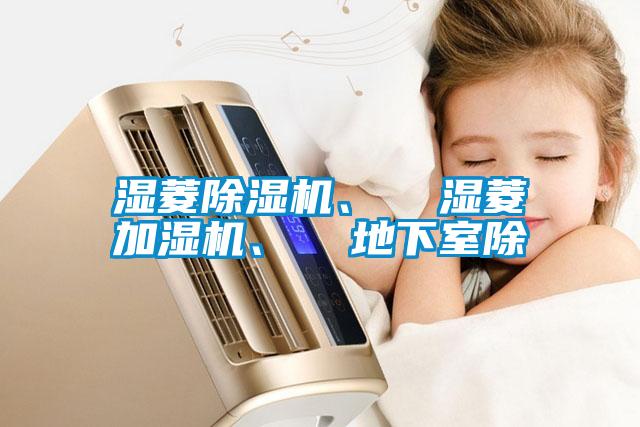 湿菱除湿机、  湿菱加湿机、  地下室除