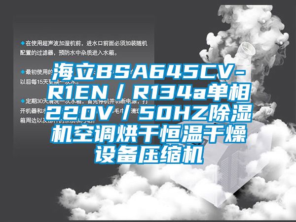 海立BSA645CV-R1EN／R134a单相220V／50HZ除湿机空调烘干恒温干燥设备压缩机