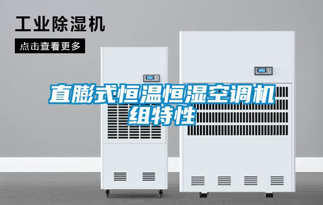 直膨式恒温恒湿空调机组特性