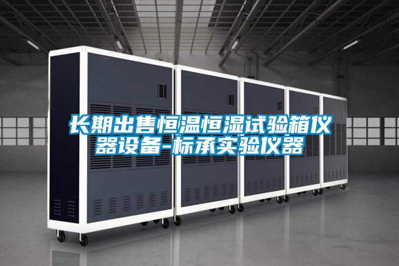 长期出售恒温恒湿试验箱仪器设备-标承实验仪器