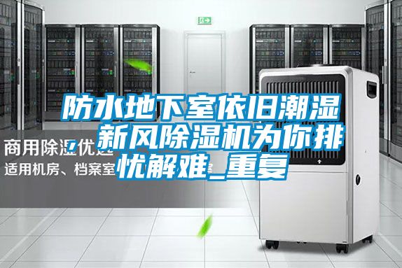 防水地下室依旧潮湿，新风除湿机为你排忧解难_重复